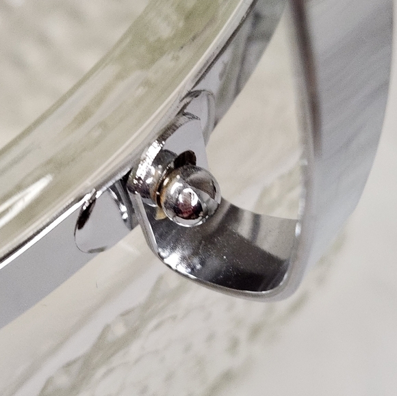 Vintage Glass Ice Bucket with Handle - Picture 8 of 12